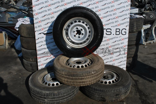 4 броя стоманени джанти за MERCEDES-BENZ SPRINTER W906  225/75 R16C  6 1/2Jx16H2 ET62