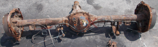 Заден мост за NISSAN NAVARA 2.5DCI