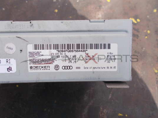 K-Box Radio / Stereo Tuner AUDI A6 4F 4F0035541B  4E0910541F