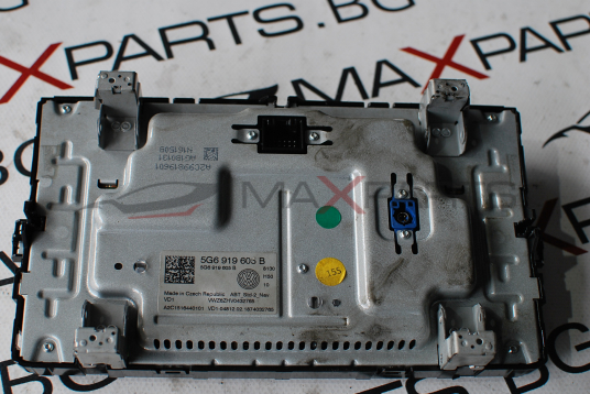 НАВИГАЦИЯ РАДИО VOLKSWAGEN GOLF VII SCREEN/DISPLAY/SMALL SCREEN 5G6919605B