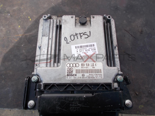 Компютър за AUDI A4 2.0TFSI ENGINE ECU 8E0910115K 0261S02210