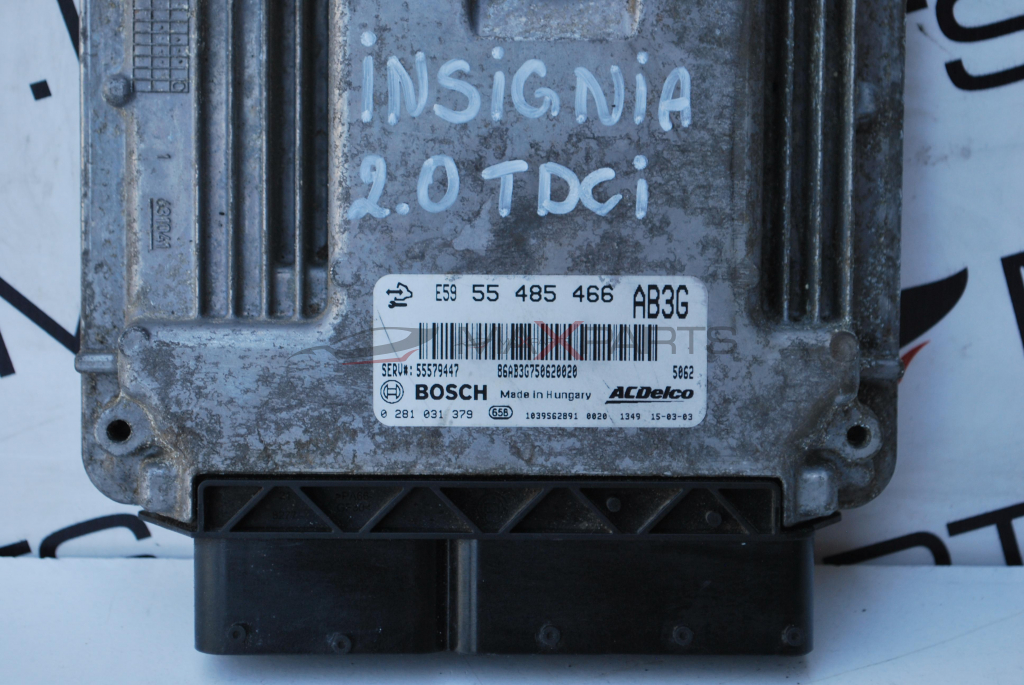 Компютър за OPEL INSIGNIA 2.0CDTI ECU ENGINE  E59 55 485 466