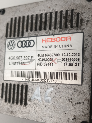 4G0 907 397 P МОДУЛ СВЕТЛИНИ A6 4G