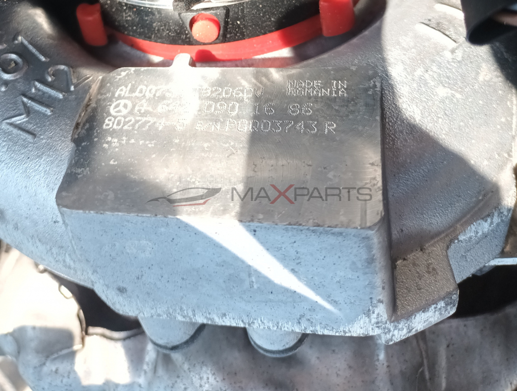 ТУРБО КОМПРЕСОР W221 S 350 CDI BLUETECH 50001069  AL0073 GT82060 14 A 642 090.16 86 ° 802724-5 NPGD03743.R