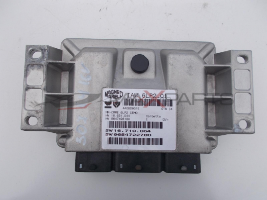 Компютър за PEUGEOT 307 1.4 16V ENGINE ECU 9654722780 9647498180 IAW6LP2.01