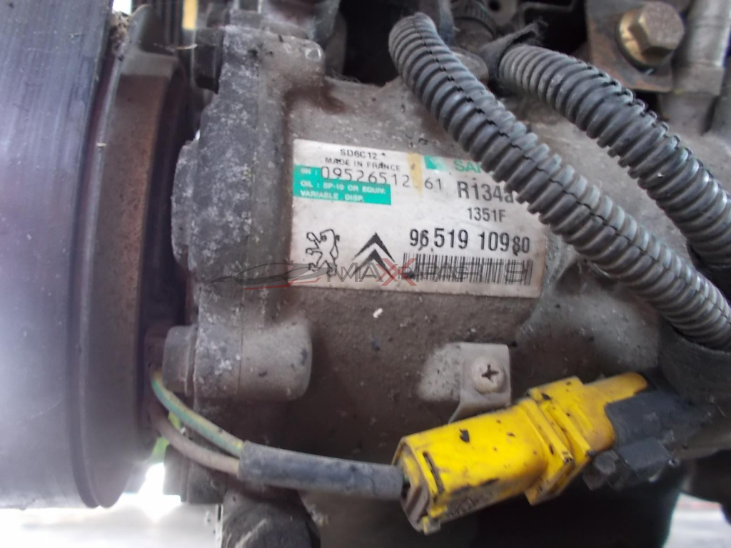 КЛИМА КОМПРЕСОР AIR CON PUMP   PEUGEOT 307 1.6i 16V   9651910980