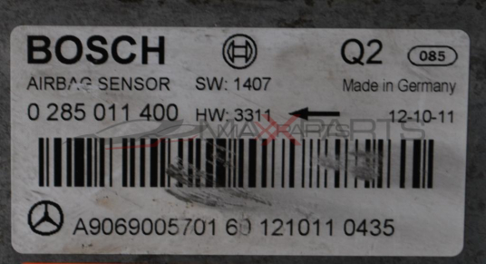 Управляващ модул Air Bag Sensor за MERCEDES SPRINTER W906        A9069005701