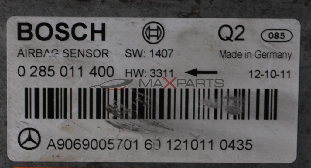 Управляващ модул Air Bag Sensor за MERCEDES SPRINTER W906        A9069005701