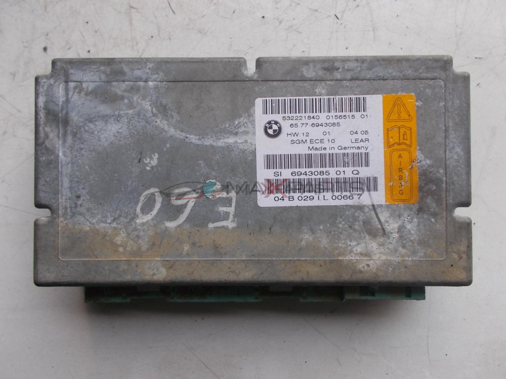Централа AIRBAG за BMW E60 AIRBAG CONTROL MODULE 65776943085