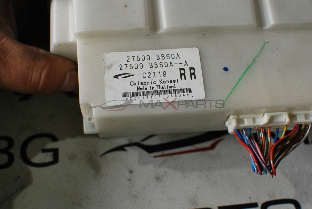 КЛИМА УПРАВЛЕНИЕ NISSAN QASHQAI 27500-BB60A