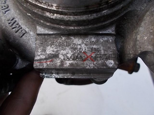 Турбо компресор за BMW F20 2.0D  120816  0408-03  RHV-T39  8518204 01