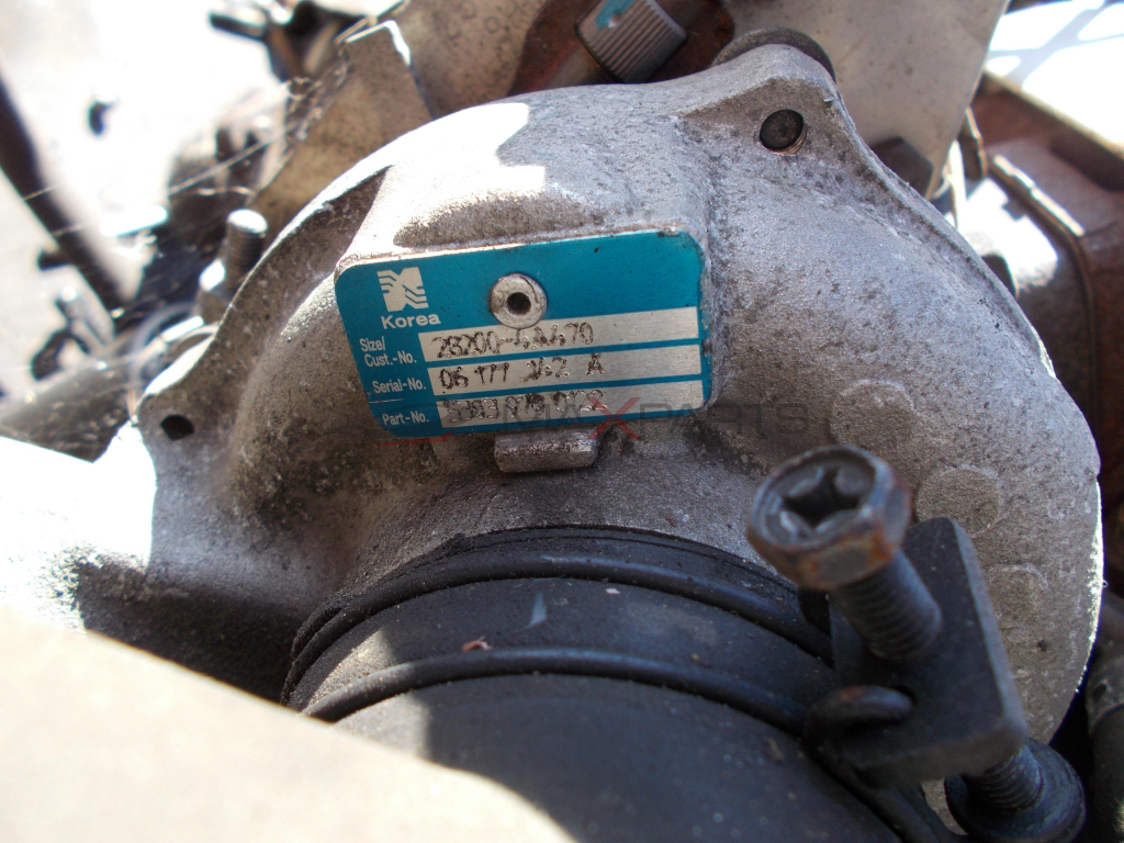 Турбо компресор за Kia Sorento 2.5CRDI TURBO COMPRESSOR 28200-4A470 53039700122