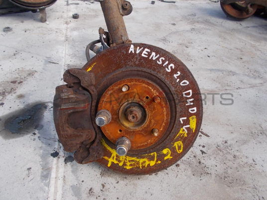 TOYOTA AVENSIS 2.0 D4D 116 Hp  L brake disk