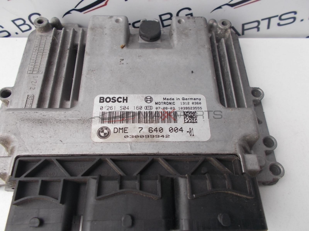 Компютър за MINI COOPER R56 1.6 PETROL  Engine ECU  0261S04160 0 261 S04 160 DME7640004 DME 7 640 004