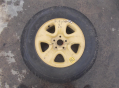 Резервна джанта с гума за SUZUKI GRAND VITARA BRIDGESTONE TRR 225/70R16 DOT 1308 SPARE WHEEL
