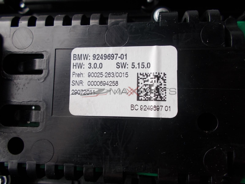 CD player за BMW F10 9249697-01