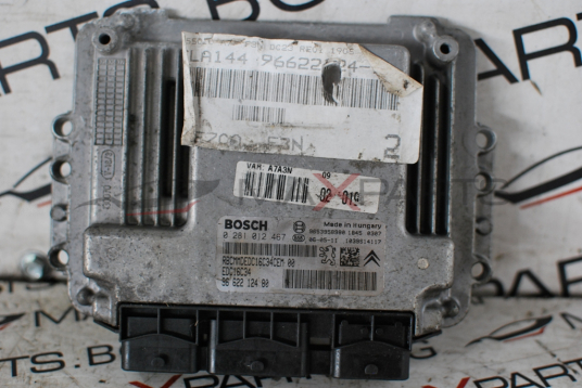 Компютър за Peugeot 308 1.6HDI 9662212480 EDC16C34