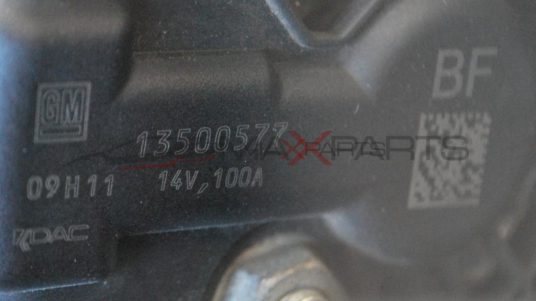 Генератор за OPEL INSIGNIA 1.8I    14V / 100A          GM 13500577