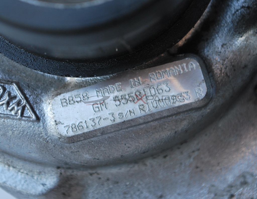 Турбо компресор за OPEL INSIGNIA 2.0CDTI AUTOMATIC  B858  GM 55581063  786137-3 s/n RIV00933 R