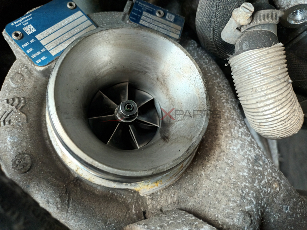 ТУРБО КОМПРЕСОР BITURBO VOLVO XC60 215 P S BorgWarner Made in Germany 0203  PART . NO . 31293086/3607 SIZE SERIAL NO . PH 50227493 323 BW NO . 1000 970.0017