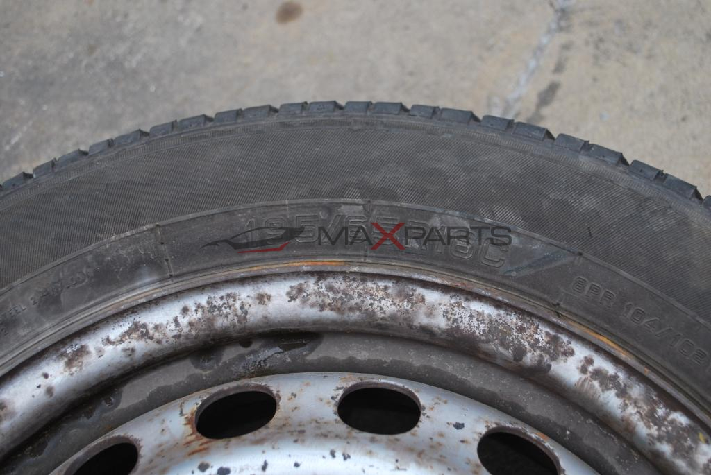 Стоманени джанти и гуми за MERCEDES SPRINTER 195/65 R16