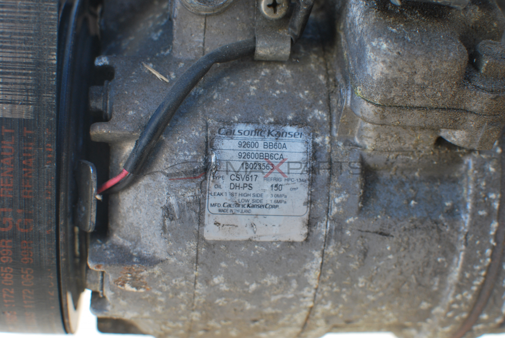Клима компресор за Nissan Qashqai 1.6DCI 92600-BB60A 13023562