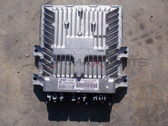 Компютър за PEUGEOT 407 2.7HDI ENGINE ECU 5WS40379A-T SW9658198080