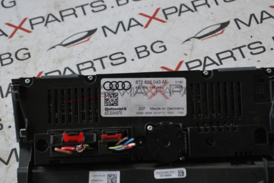 Клима управление за Audi A4 B8 2.0TDI 8T2820043AF