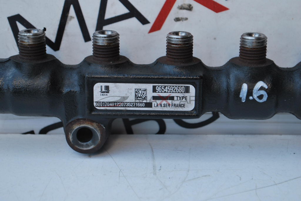 Горивен рейл за PEUGEOT/CITROEN 1.6HDI  9654592680
