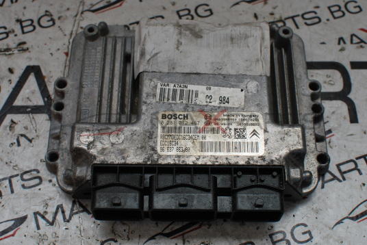 Компютър за Peugeot 307 1.6HDI 9663786380 EDC16C34