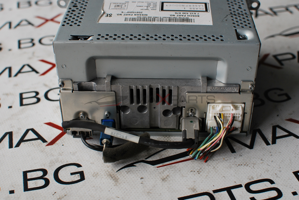 НАВИ NISSAN QASHQAI 2013 NISSAN QASHQAI SAT NAV CD RADIO PLAYER HEAD UNIT GENUINE 7612830076
