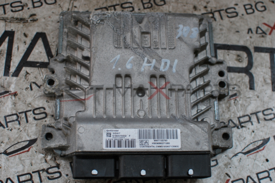 Компютър за Peugeot 308 1.6HDI 9667155780