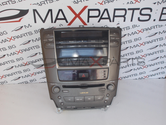 Радио CD player и клима контрол за Lexus IS220 86120-53370