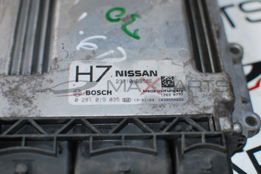 КОМПЮТЪР  NISSAN QASHQAI  1.6 D 23710 BB58E 0281019035 EDC17C42 1037521826 1037524453