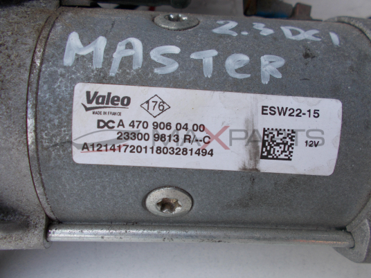 Стартер за RENAULT MASTER 2.3DCI  A 470 906 04 00  23300 9816 R/--C  A1214182011803281494