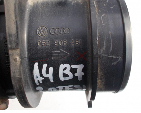 Дебитомер за Audi A4 B7 2.0TFSI AIR FLOW METER 06D906461
