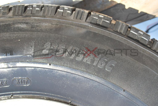 4 броя стоманени джанти за MERCEDES-BENZ SPRINTER W906  225/75 R16C  6 1/2Jx16H2 ET62