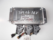 Компютър за PEUGEOT 307 1.6 16V ENGINE ECU 0261206943 9650346180