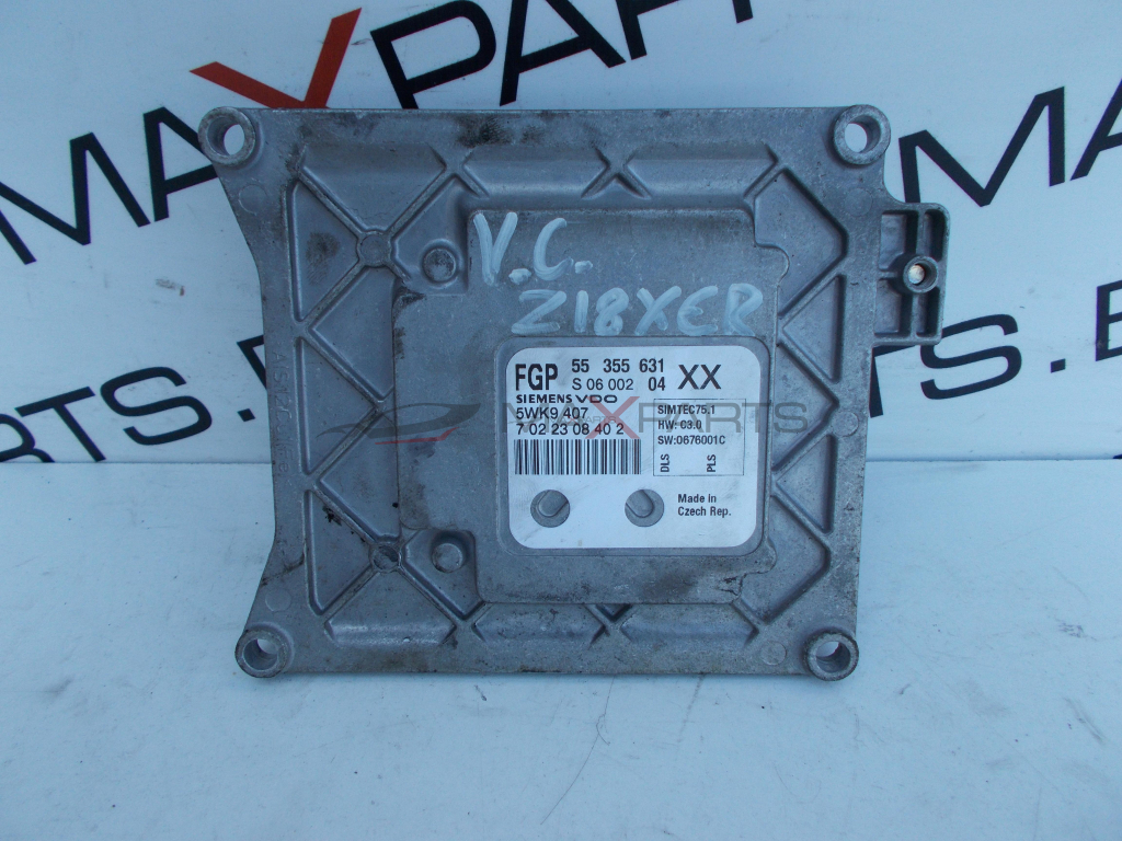 Компютър за Opel Vectra C 1.8i Engine ECU 55255631 5WK9407