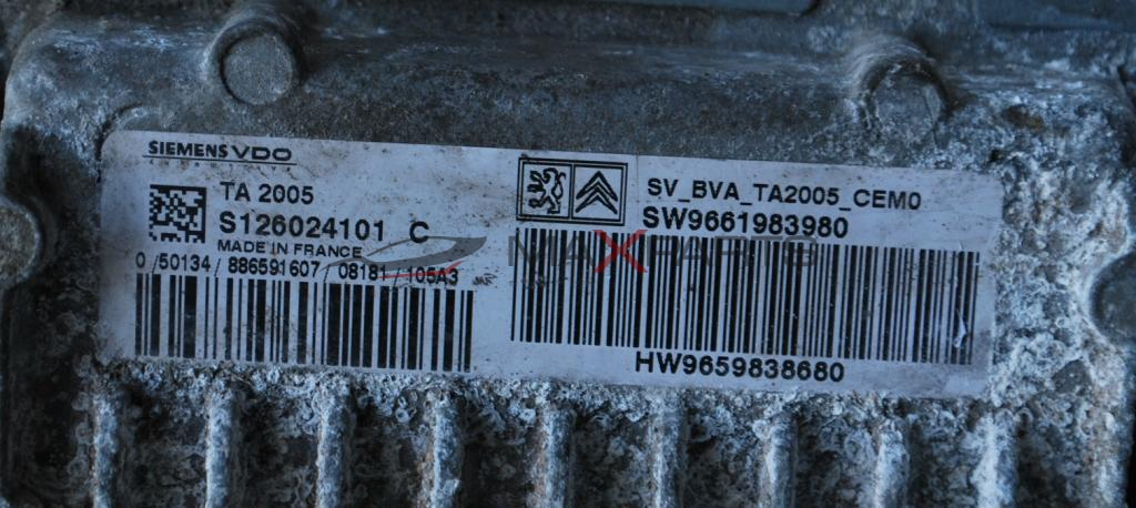 Контролер за автоматична скоростна кутия на PEUGEOT 308          9661983980