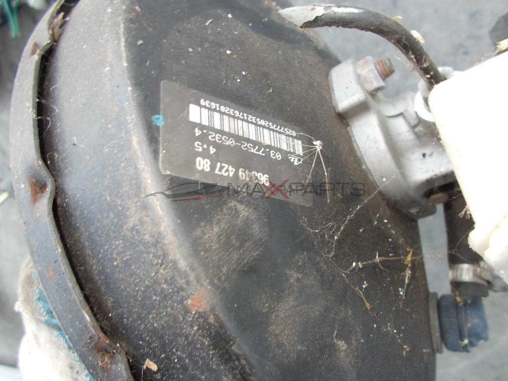 Серво усилвател за PEUGEOT 206 BRAKE SERVO  9634942780  03.7752-0532.4