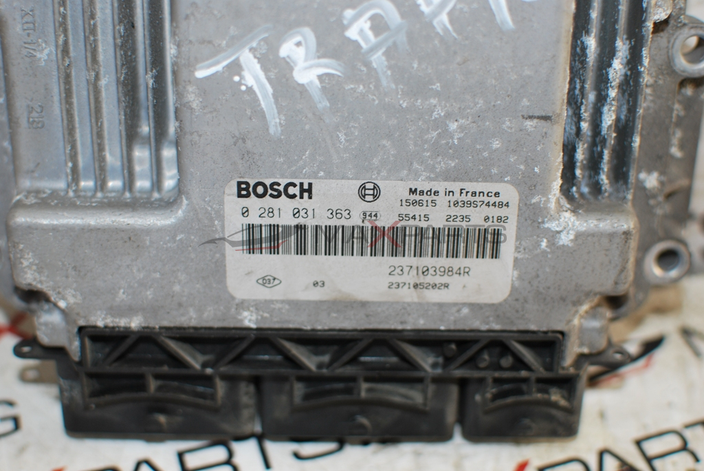 Компютър за Renaut Traffic 1.6DCI 0281031363 EDC17C42
