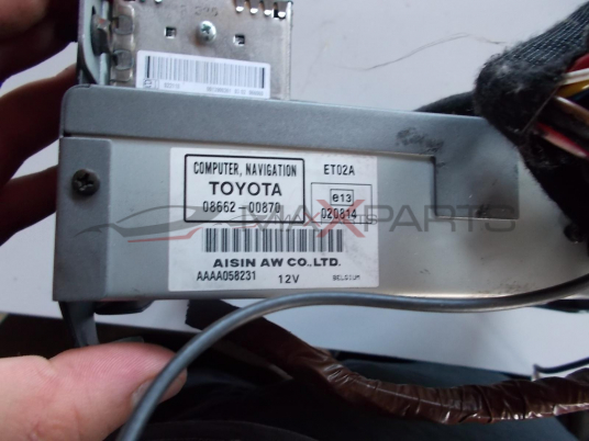 Toyota Navigation Navi Rechner GPS 08662-00870 0866200870 PZ445 E9331 02