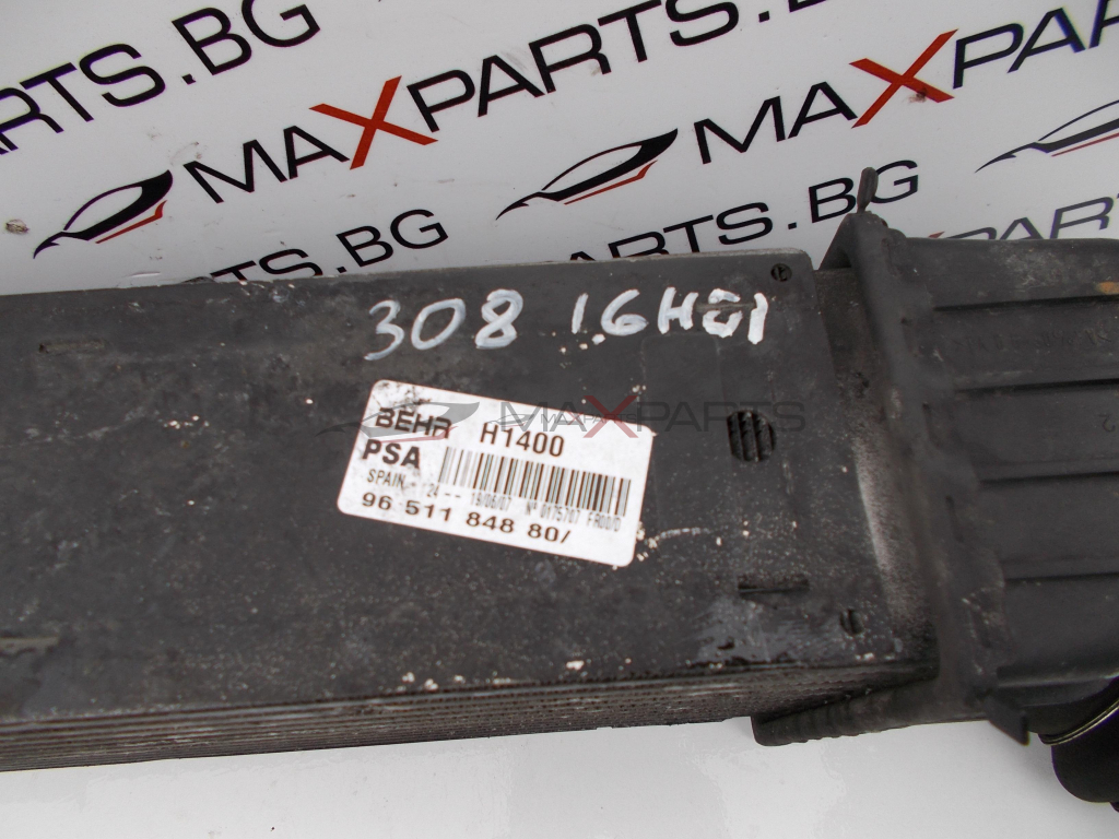 Интеркулер за Peugeot 308 1.6HDI Intercooler 9651184880