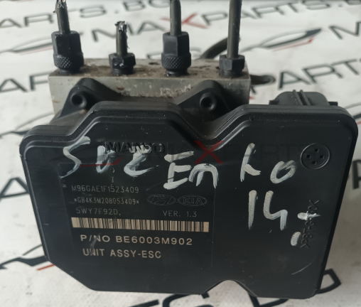 ABS KIA SORENTO  MAINSO  M96GAE1F1523409 * GB4K3M20B053409 *  5WY7F92D ,  BE6003M902  M96GAE1F1523409  * GB4K3M20B053409 *  5WY7F92D ,  P / NO BE6003M902