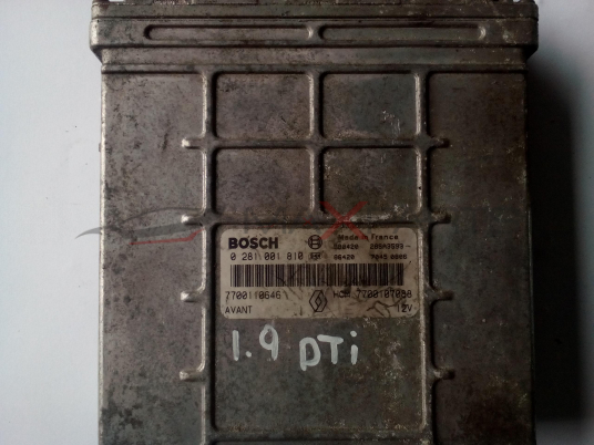 Компютър за Renault Megane 1.9 DTI engine ECU, 0281001810   7700107088