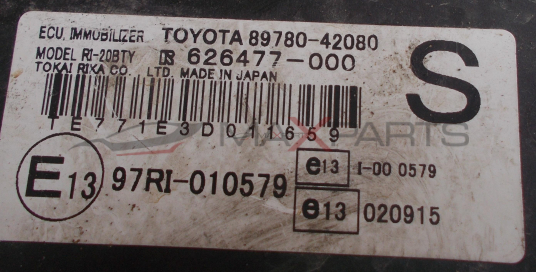 Модул за Toyota Rav4 CONTROL MODULE 89780-42080 626477-000