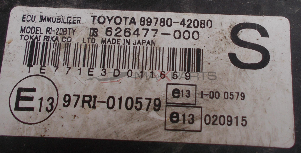 Модул за Toyota Rav4 CONTROL MODULE 89780-42080 626477-000
