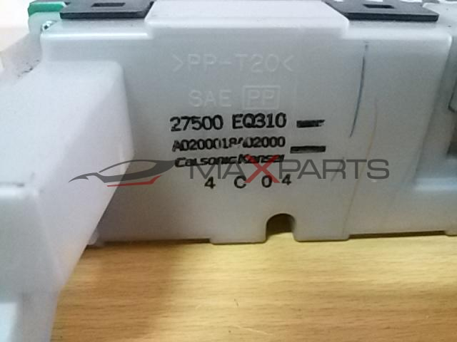 X TRAIL 2005 Heater Climate Controls