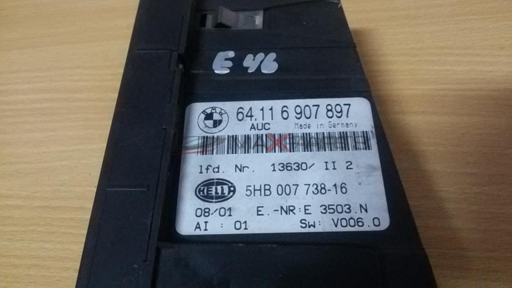 BMW E46 2003 Heater Climate Controls